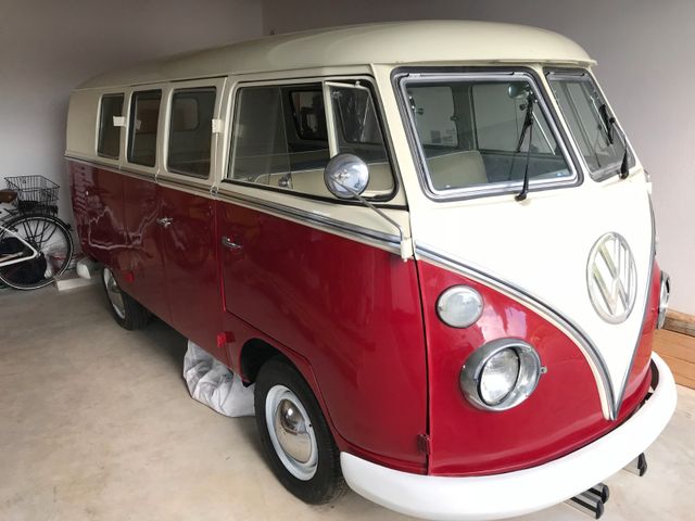 Volkswagen T1-Bulli-Bj-1961-Rot/Weiß-FGN 38.xxx