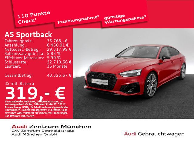 Audi A5 Sportback 40 TDI qu. S tronic S line AHK HuD foto 1