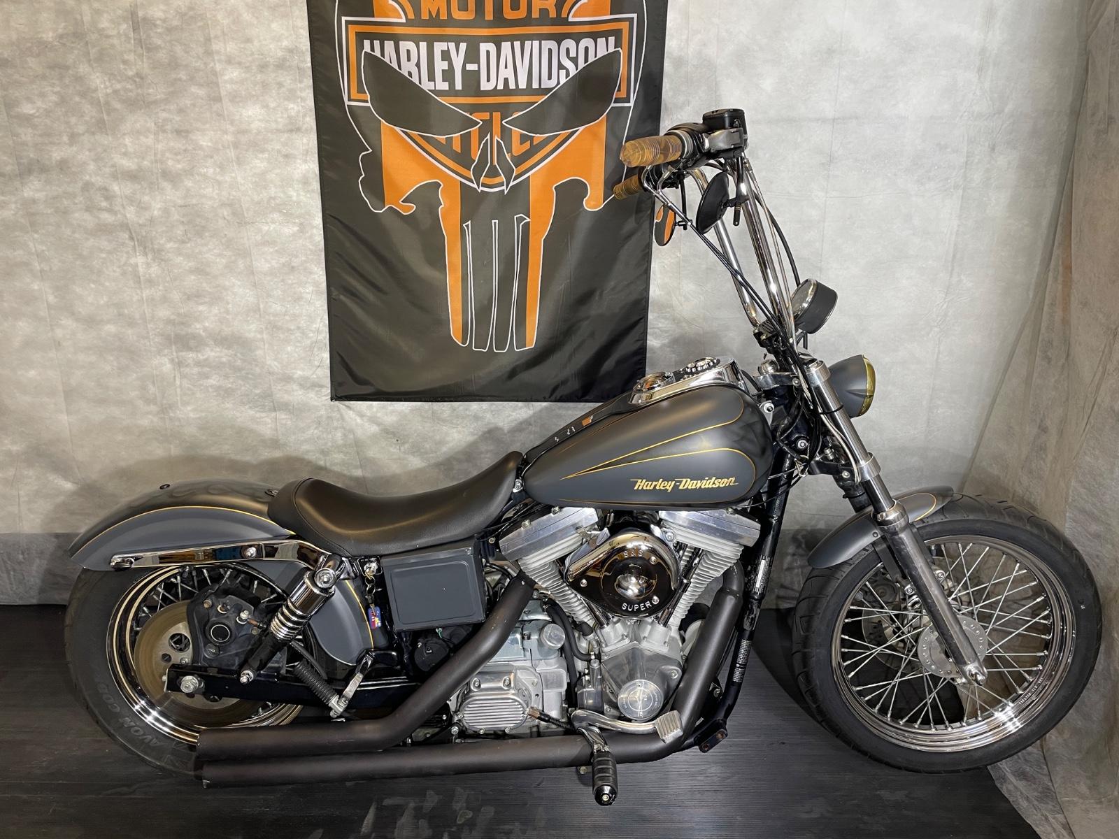 Harley-Davidson Dyna Wide Glide FXD,EVO,Custom Umbau TOP ZUSTAND