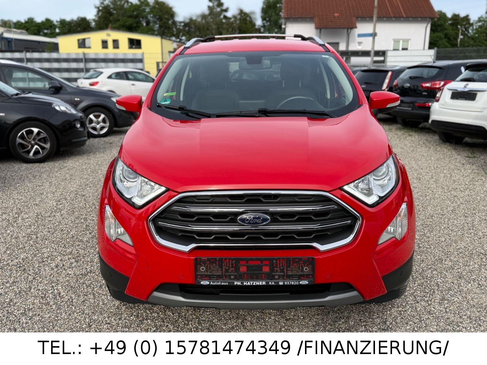 Ford EcoSport Titanium SHZ/NAVI/TEMPO/KAMERA/TÜV NEU/