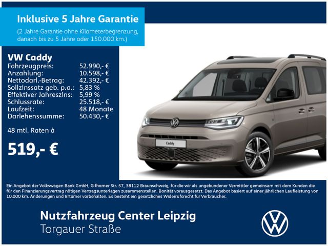 Volkswagen Caddy Style 2.0 l TDI 90 kW DSG*PD*NAVI*AHK