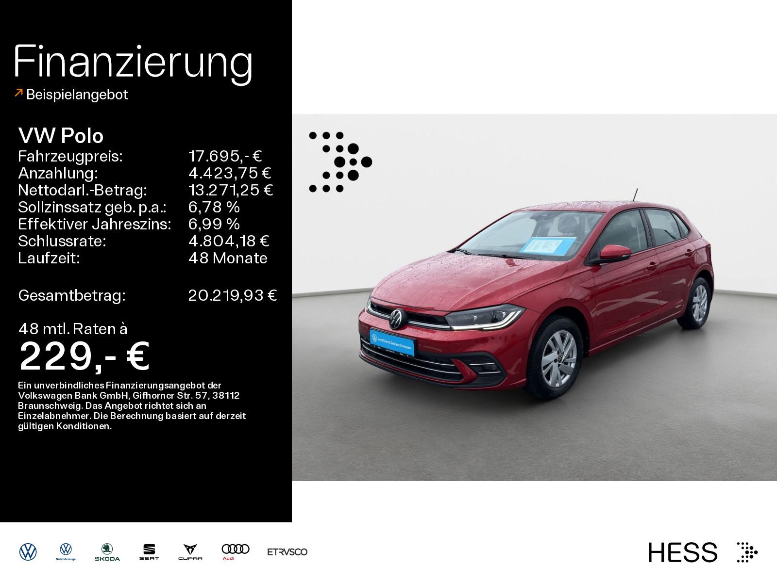 Volkswagen Polo 1,0 l TSI Style*Virtual*IQ.Light*Navi*DAB++