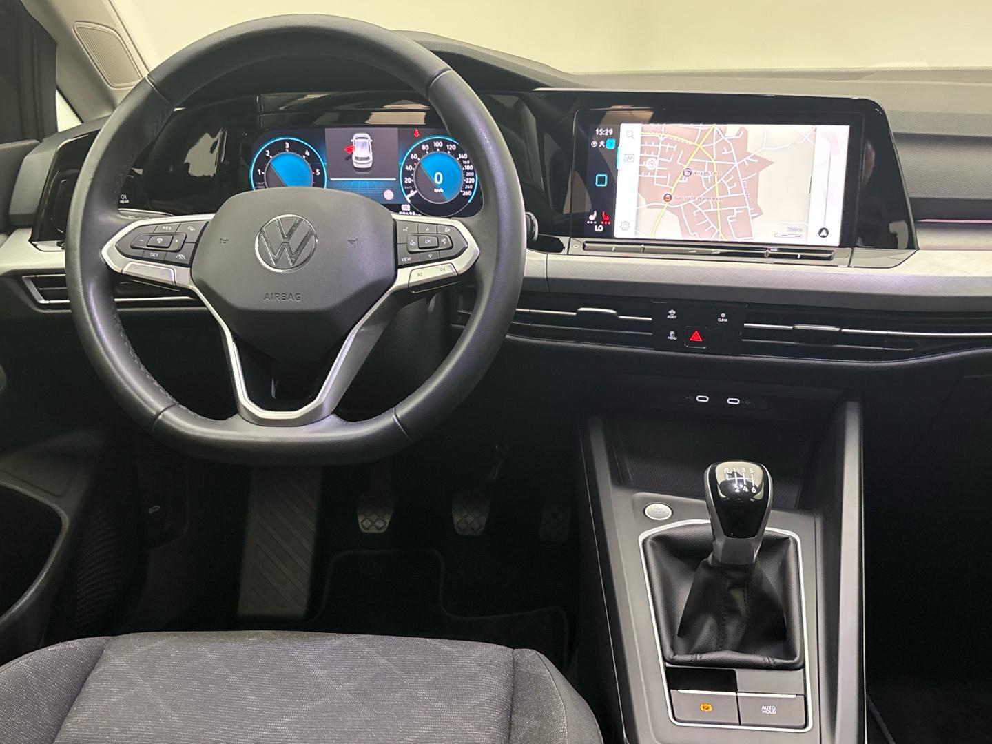 Volkswagen Golf VIII Life 2.0TDI CarPlay LED ACC Komfort-S., миниатюра 8