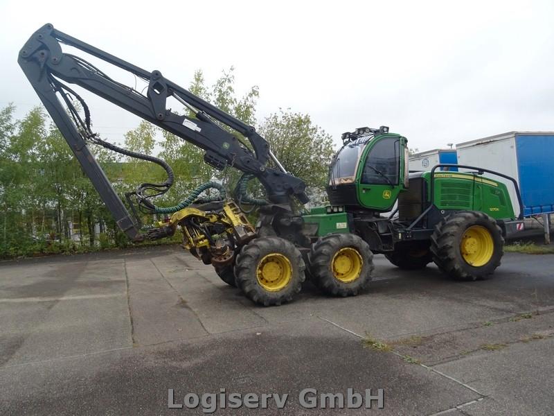 John Deere 1270E Harvester Forstmaschine
