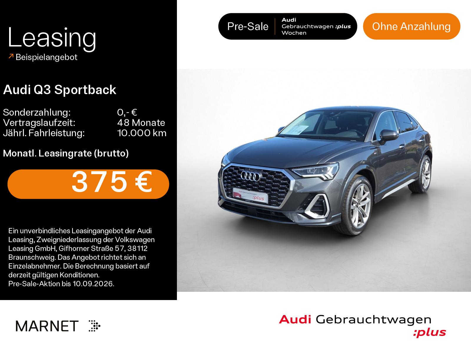 Audi Q3 Sportback 35 TFSI S line S tro*LED*Virtual*Na, миниатюра 19