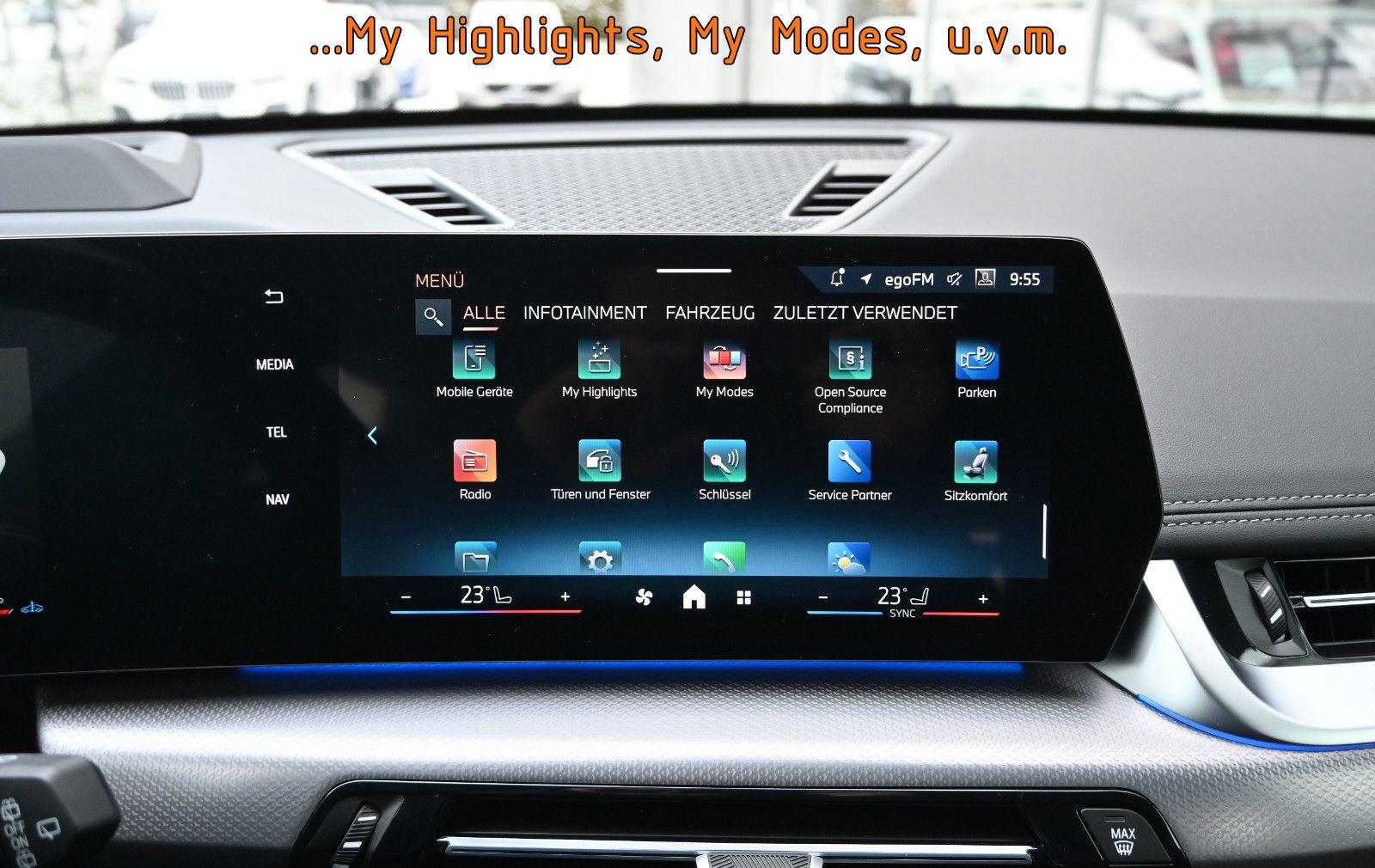 Fahrzeugabbildung BMW X1 xDrive23i M-Sport °ACC°AHK°360°MEMO°HARMAN°