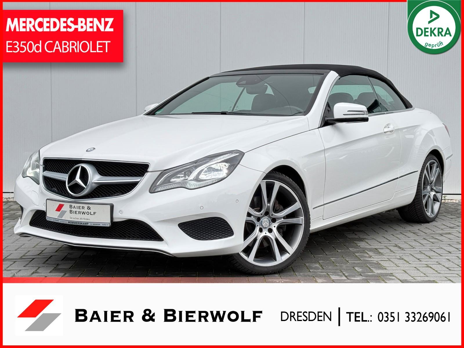 Mercedes-Benz E 350 d Cabrio 9G-Tronic LED APPLE CAR PLAY