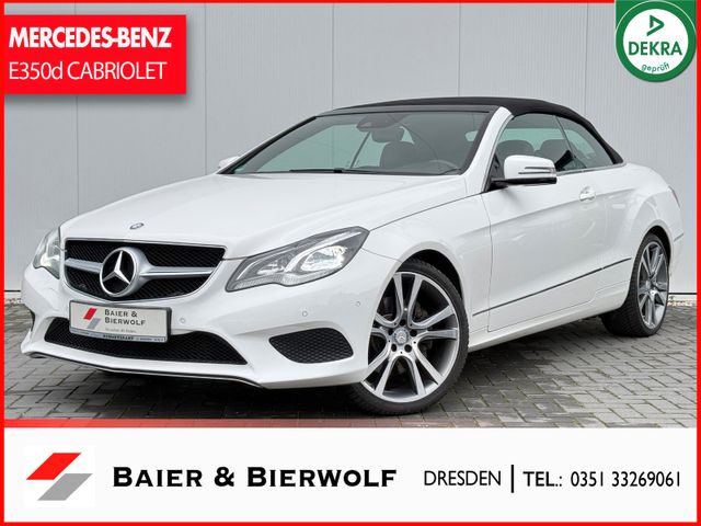 MERCEDES-BENZ E 350 d Cabrio 9G-Tronic LED APPLE CAR PLAY