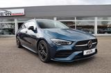Mercedes-Benz CLA 220 d SB AMG-Line  AMBIENTE l 1.HAND l NIGHT - blaue Mercedes-Benz CLA 220 Shooting Brake