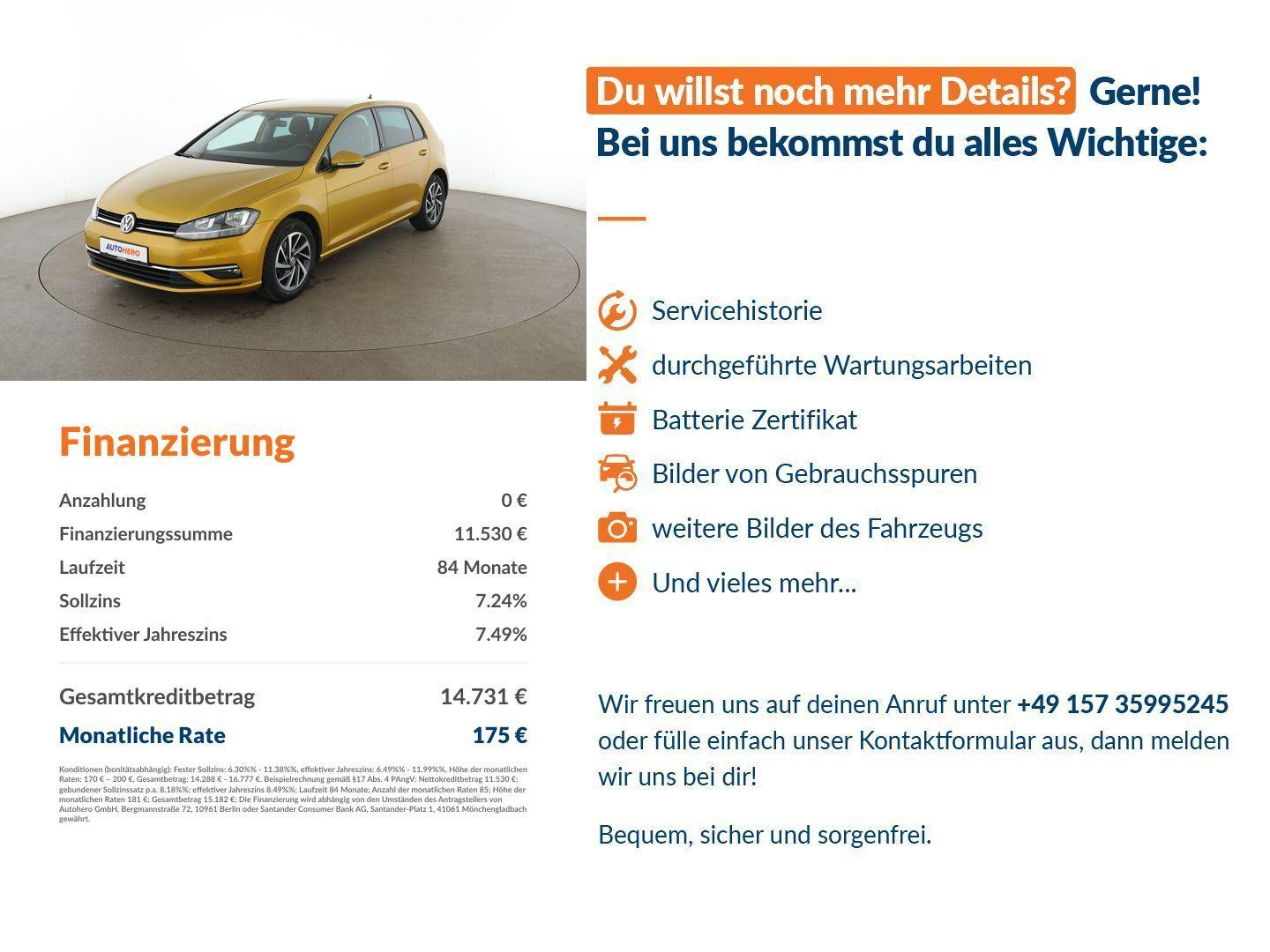 Volkswagen Golf VII 1.4 TSI Sound*NAVI*ACC*PDC*SHZ*KLIMA*