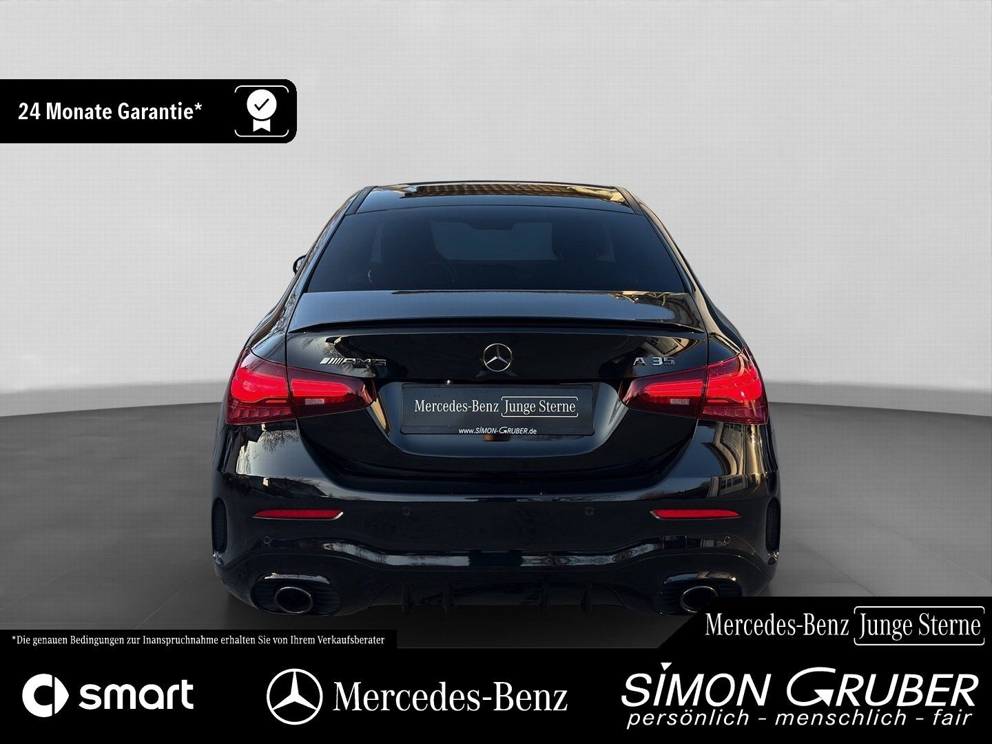 Fahrzeugabbildung Mercedes-Benz A 35 4M AMG Limo Night II Pano HUD 360 Burm Ambi