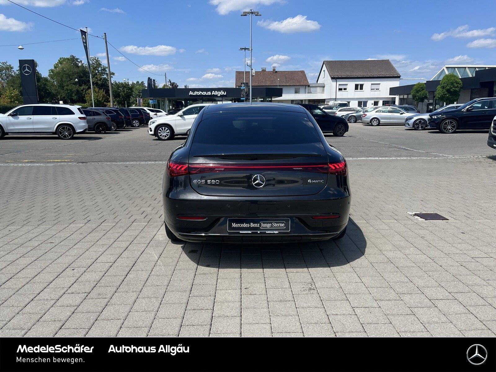 Mercedes-Benz EQS 580 4M Advanced Night 20 Hyper Pano AHK 360 foto 4