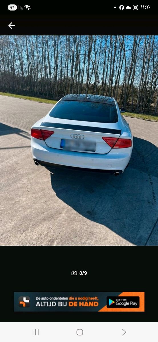 AUDI autos Aufi A7