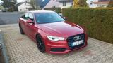 Audi A6 3.0 TDI - Perleffekt Rot, sportlich, gepflegt - Audi A6 mit Diesel-Antrieb: Rot, Alcantara