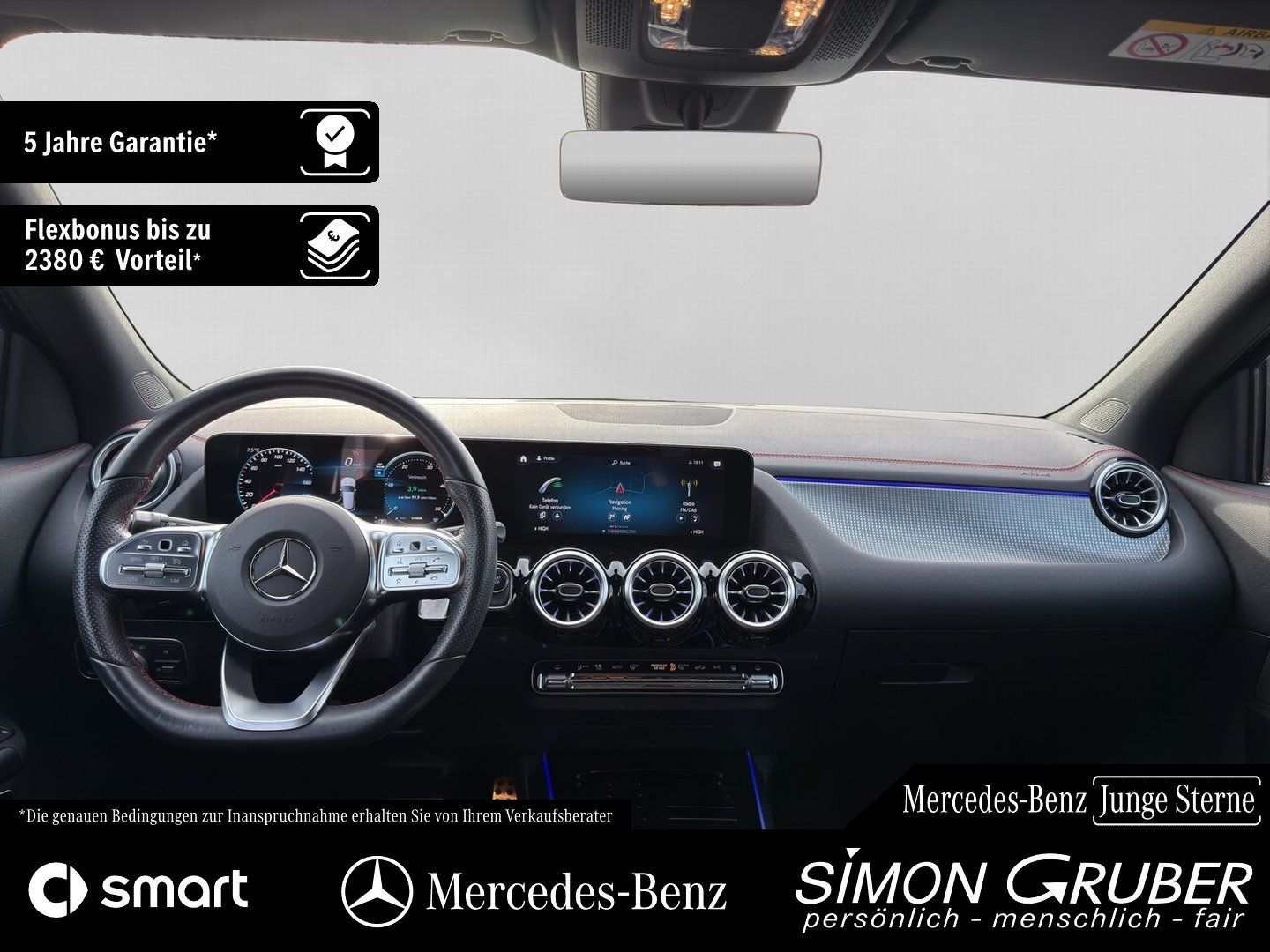 Fahrzeugabbildung Mercedes-Benz EQA 300 4MATIC AMG Night Ambi KeyGo Kamera LED