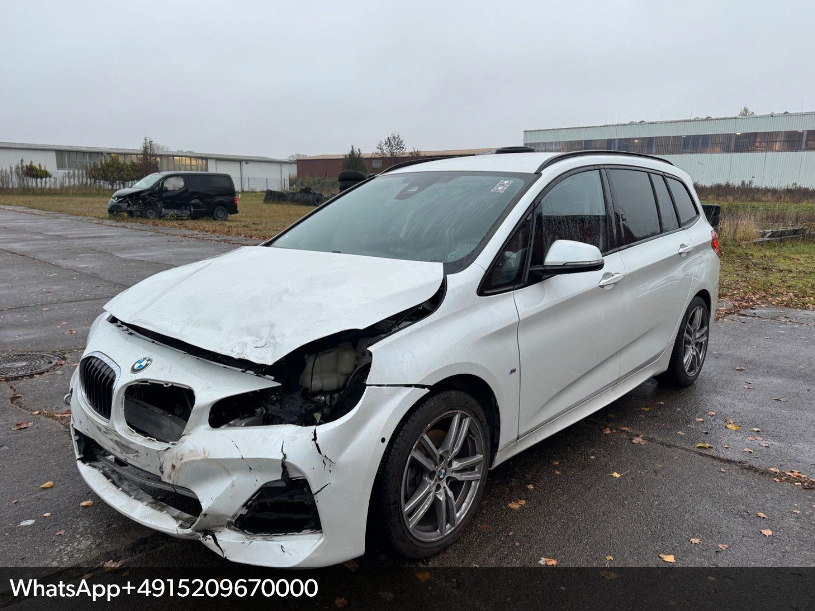 BMW 218 Gran Tourer M Sport Motor Läuft