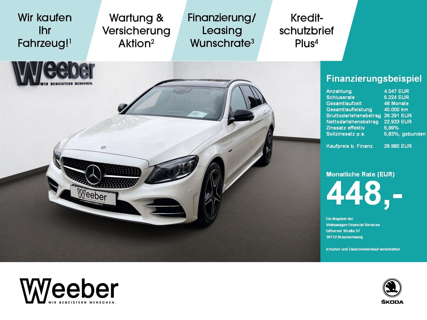 Mercedes-Benz C 300 de T AMG-Line *PANO*MULTIBEAM LED*