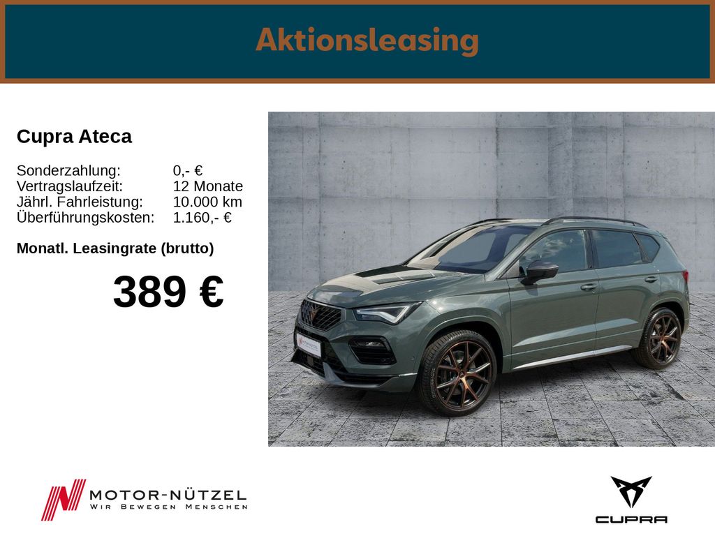 Cupra Ateca 2.0 TSI  VZ Allrad 7-Gang DSG