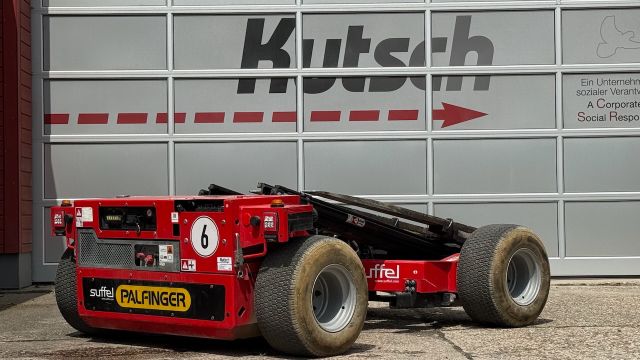 Palfinger BM 214 Crayler Mitnahmestapler mit Funk