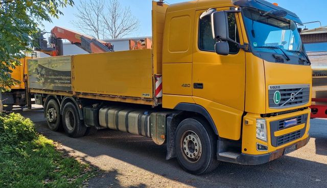 Volvo FH420 m. Kran PK18001L & Steinzange