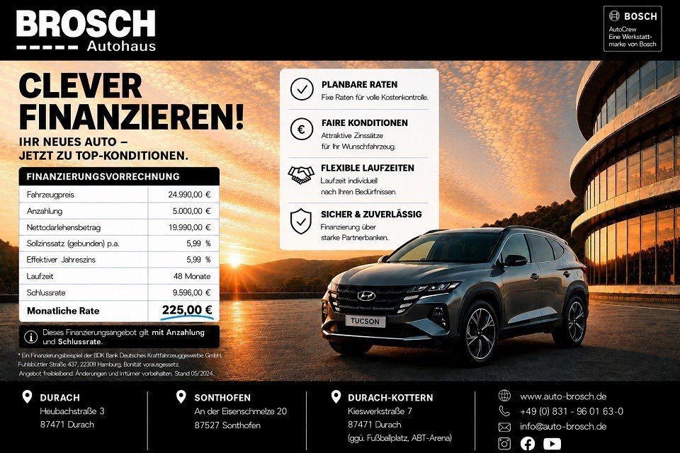 Fahrzeugabbildung Hyundai TUCSON 1.6 CRDi PRIME AT 4WD 360+3Z-KLIMA+4xSHZ+