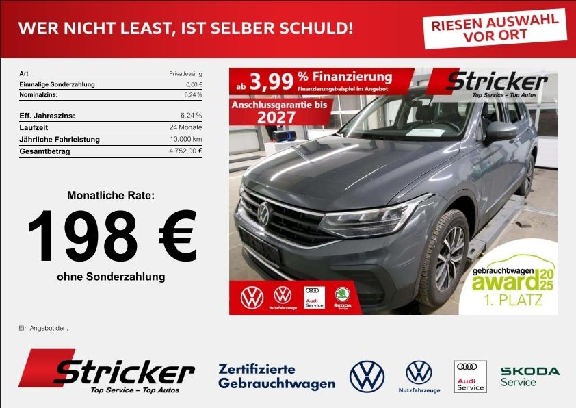 Volkswagen Tiguan Life 2.0 TDI 198,-ohne Anzahlung Navi AHK