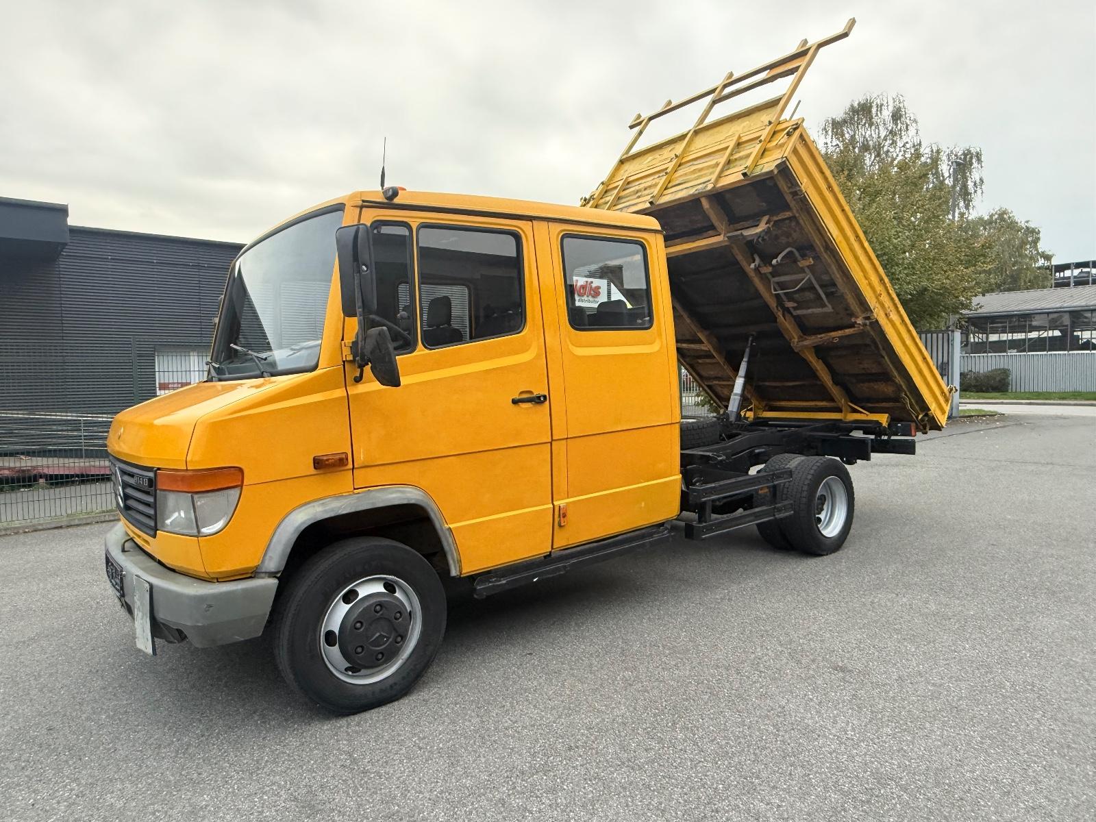 Mercedes-Benz 814 D Vario Doka Dreiseitenkipper*MEILLER*AHK*