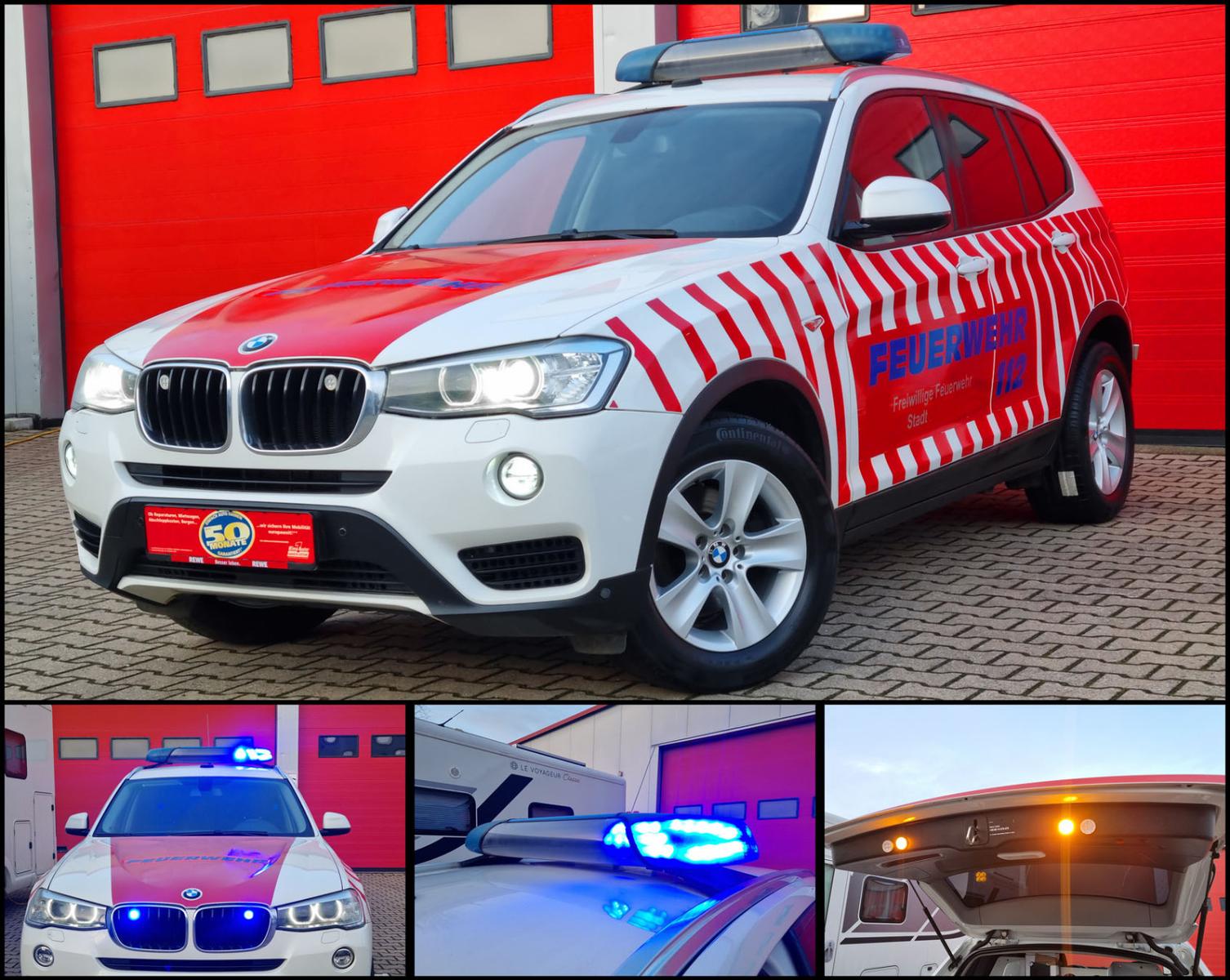 BMW X3 xDrive20d FEUERWEHR~DRK~KdoW~ELW~Notarzt