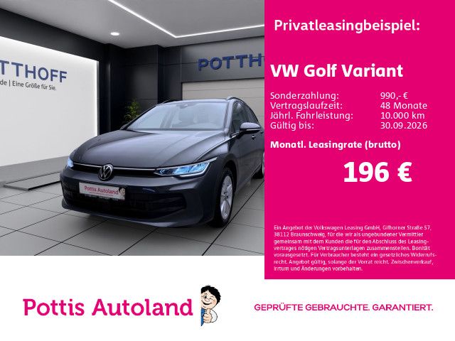 Abbildung Leasingangebot Volkswagen Golf Variant 1.5 eTSI DSG LIFE AHK NAVI SITZHZG