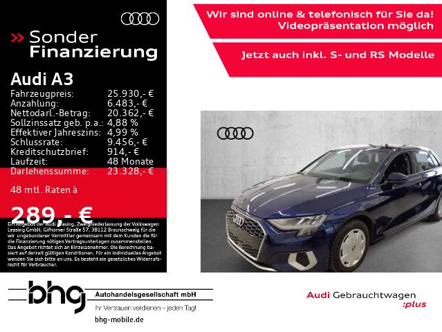 Audi A3 35 TFSI Sportback advanced