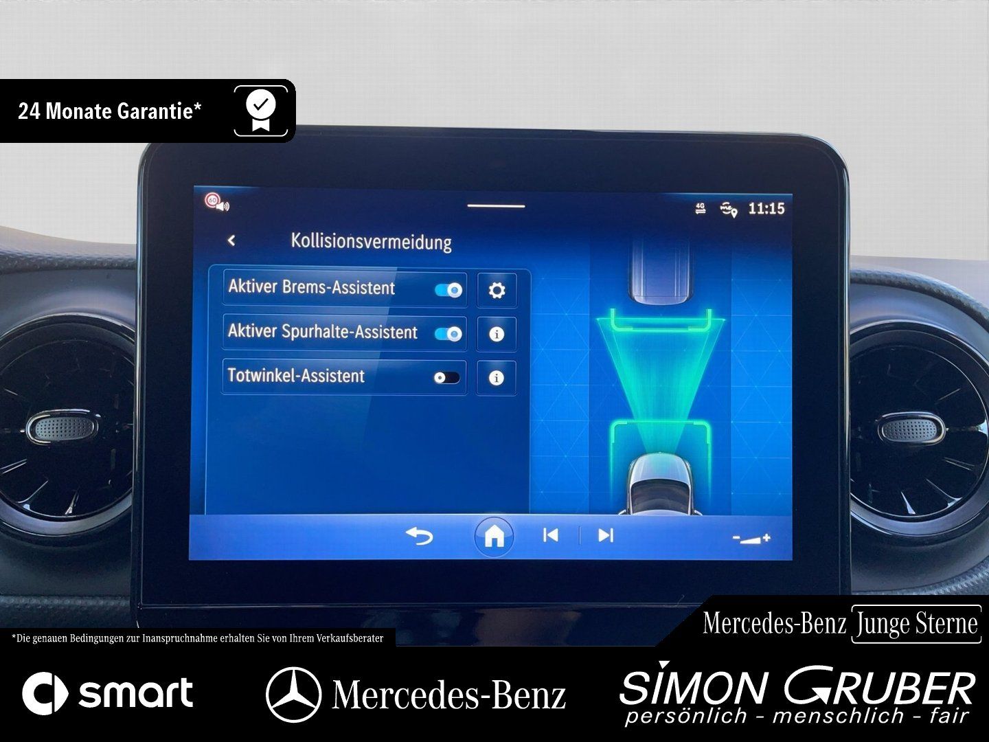 Fahrzeugabbildung Mercedes-Benz Citan 113 Standard Aut. LED Navi Kamera 3 Sitzer
