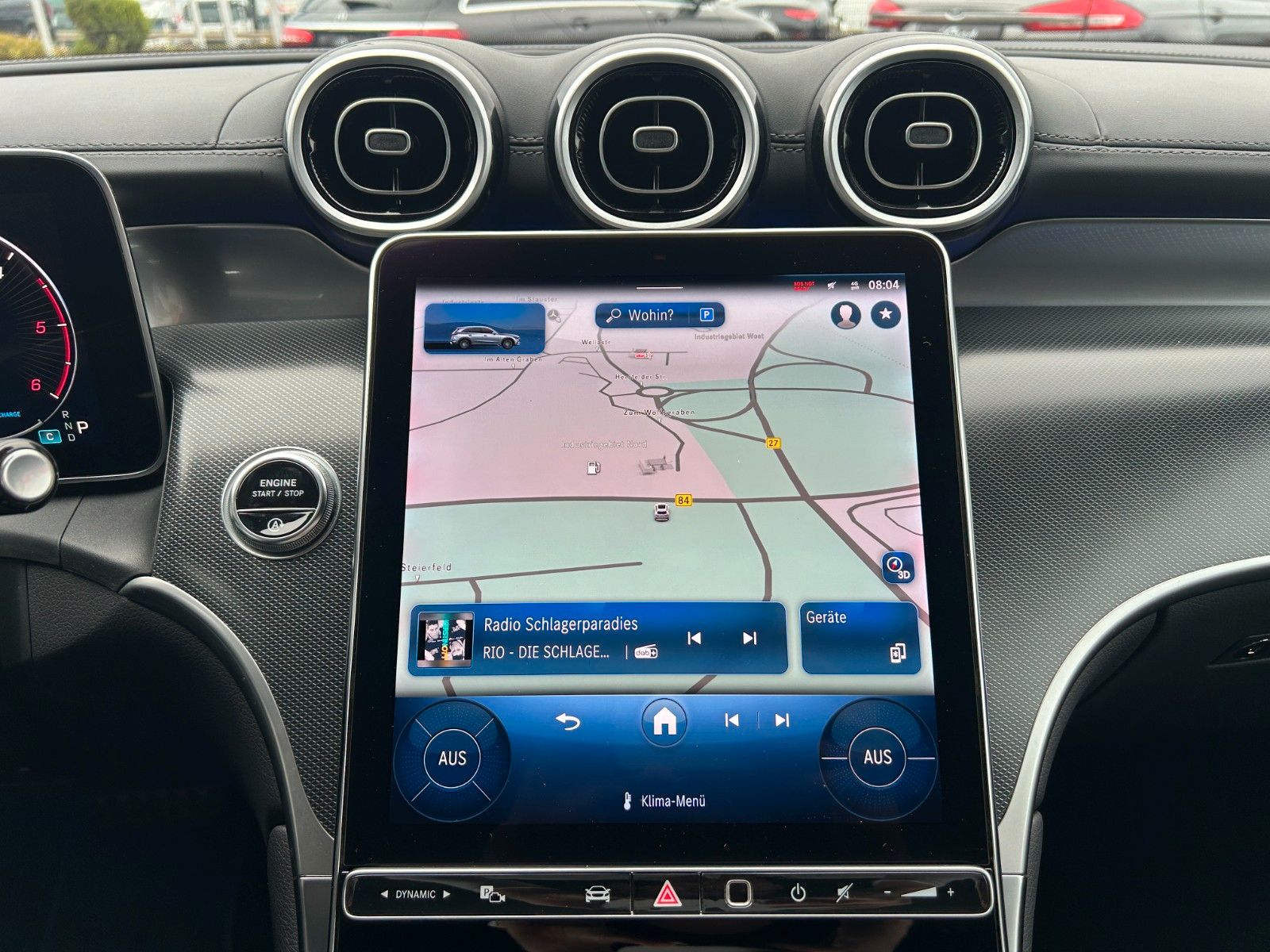 Fahrzeugabbildung Mercedes-Benz GLC 220d AMG+Night+RKamera+SportfahrW+AmbientePr