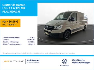 Volkswagen Leasingangebot: Volkswagen Crafter 35 Kasten L3 H2 2.0 TDI MR FLACHDACH