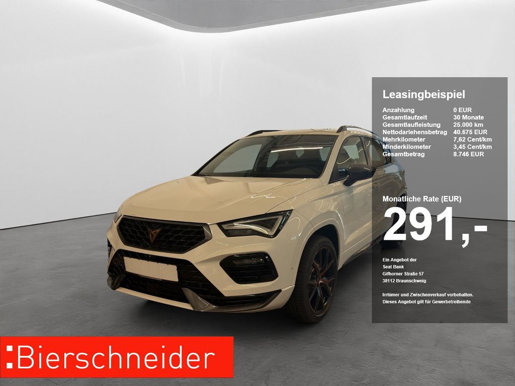 Cupra Ateca 2.0 TSI DSG 4Drive AHK+Pano+360Grad+Navi+L
