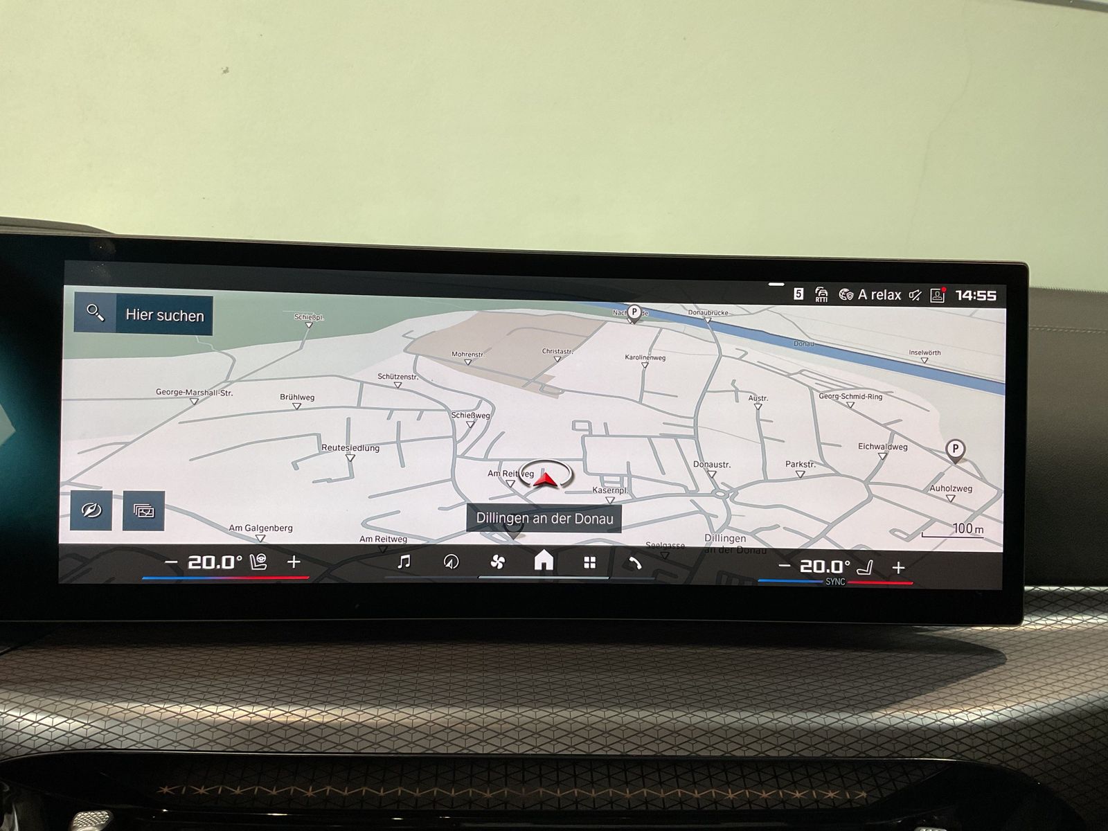 Fahrzeugabbildung BMW M4 Competition aktive Sitzbelüftung vorn, Glasda