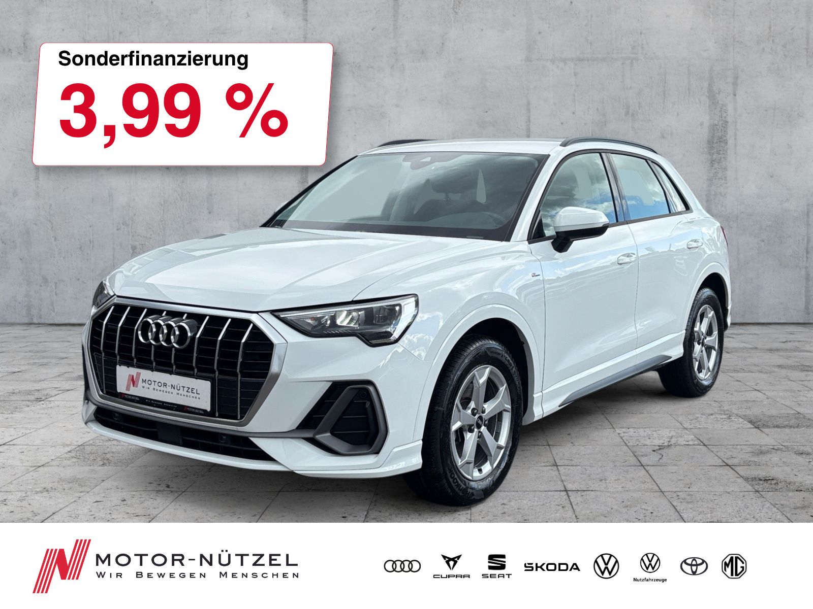 Audi Q3 35 TDI QU S-TR S-LINE NAVI+RFK+SHZ+VC