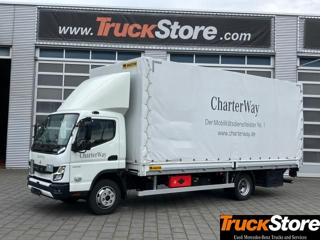 FUSO 7C18*Pritsche/Plane*LBW BÄR*KLIMA*