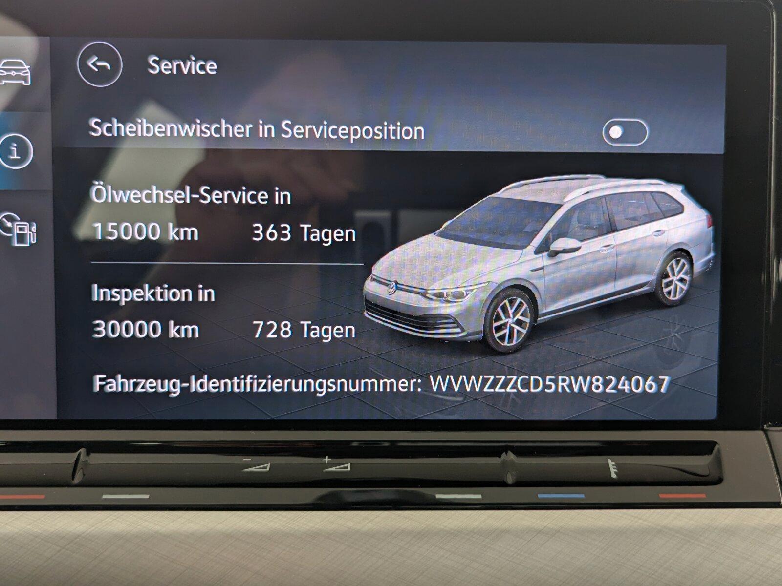 Volkswagen Golf VIII 1.0 TSI Life OPF LED+NAVI+SHZ+RFK+SPUR, миниатюра 25