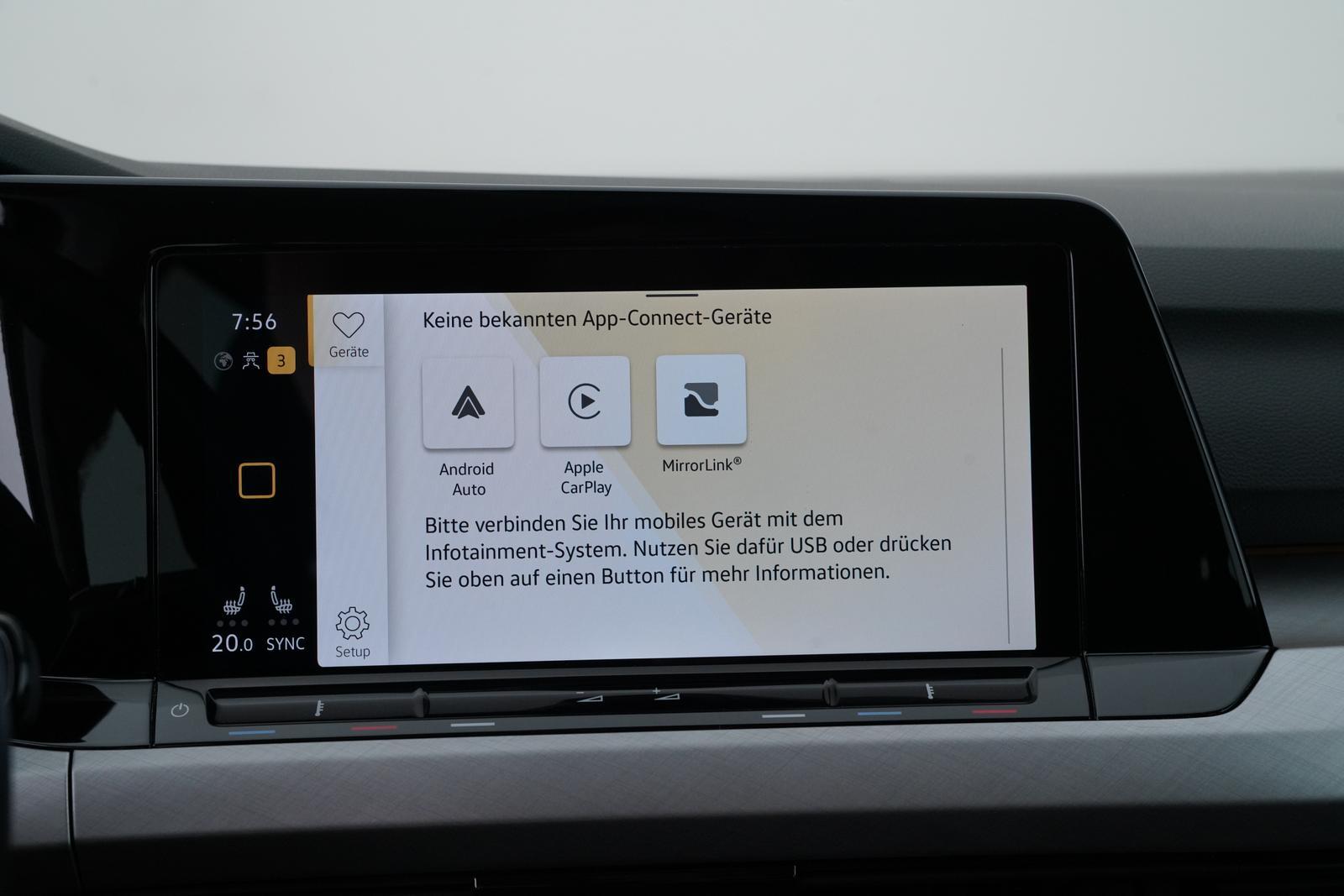 Volkswagen Golf LIFE 1.5eTSI DSG RÜCKFAHRKAMERA+HEAD-UP uvm, миниатюра 24