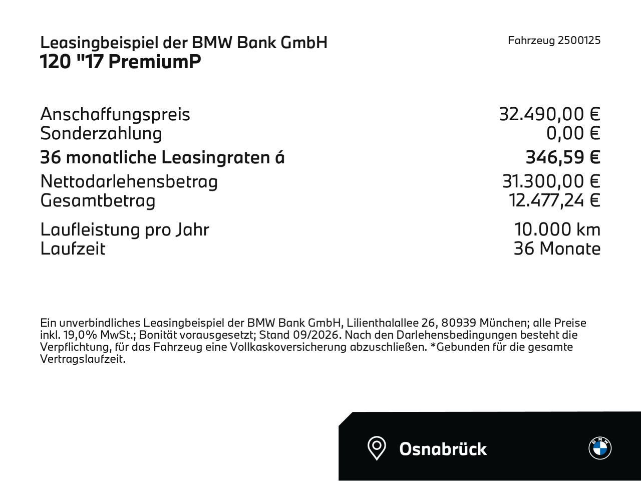BMW 120 - Bild 2