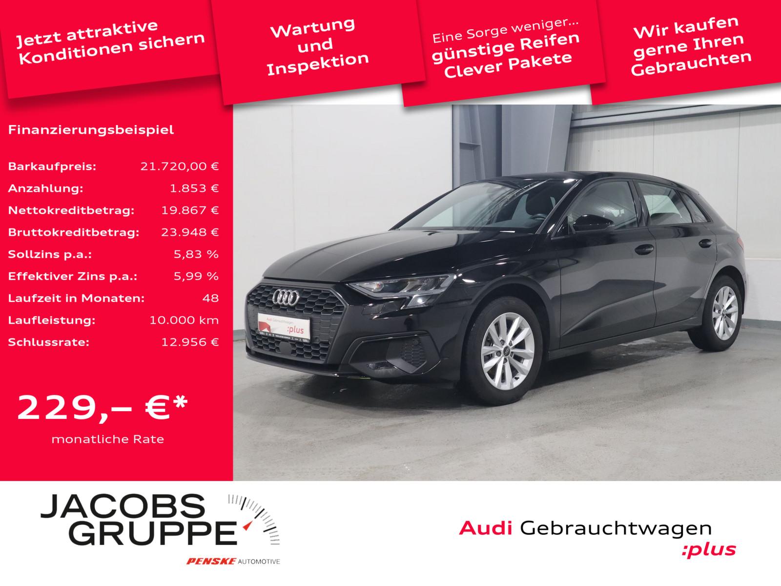 Audi A3 Sportback 30 TFSI VC*Klima*Tempomat