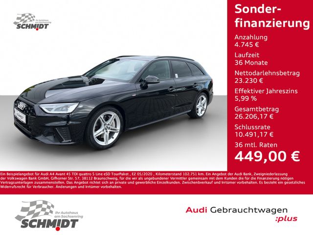 Audi A4 Avant 45 TDI quattro S Line eSD TourPaket