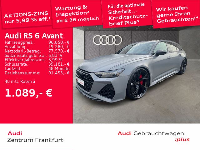 Audi RS 6 Avant tiptronic Laser Luft Keramik