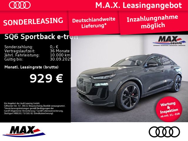 SQ6 Sportback e-tron EDITION ONE GREY+AHK+PANO+