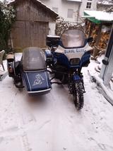 Moto Guzzi Polizia 850 Ganzjahres Gespann - MOTO GUZZI 850