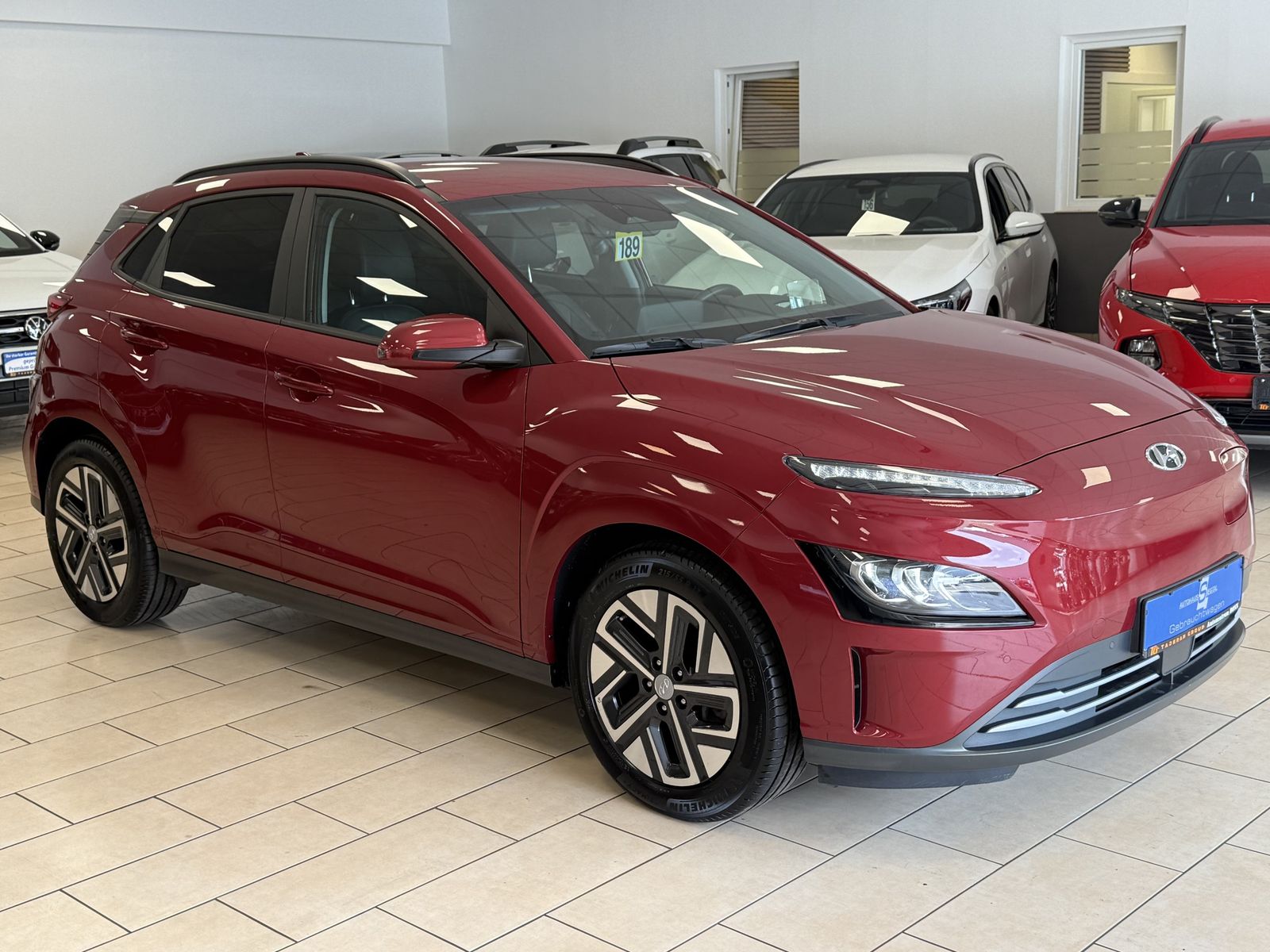 Hyundai Kona Prime Leder ACC Navi R.Cam HUD SHZ PDC imagem 3