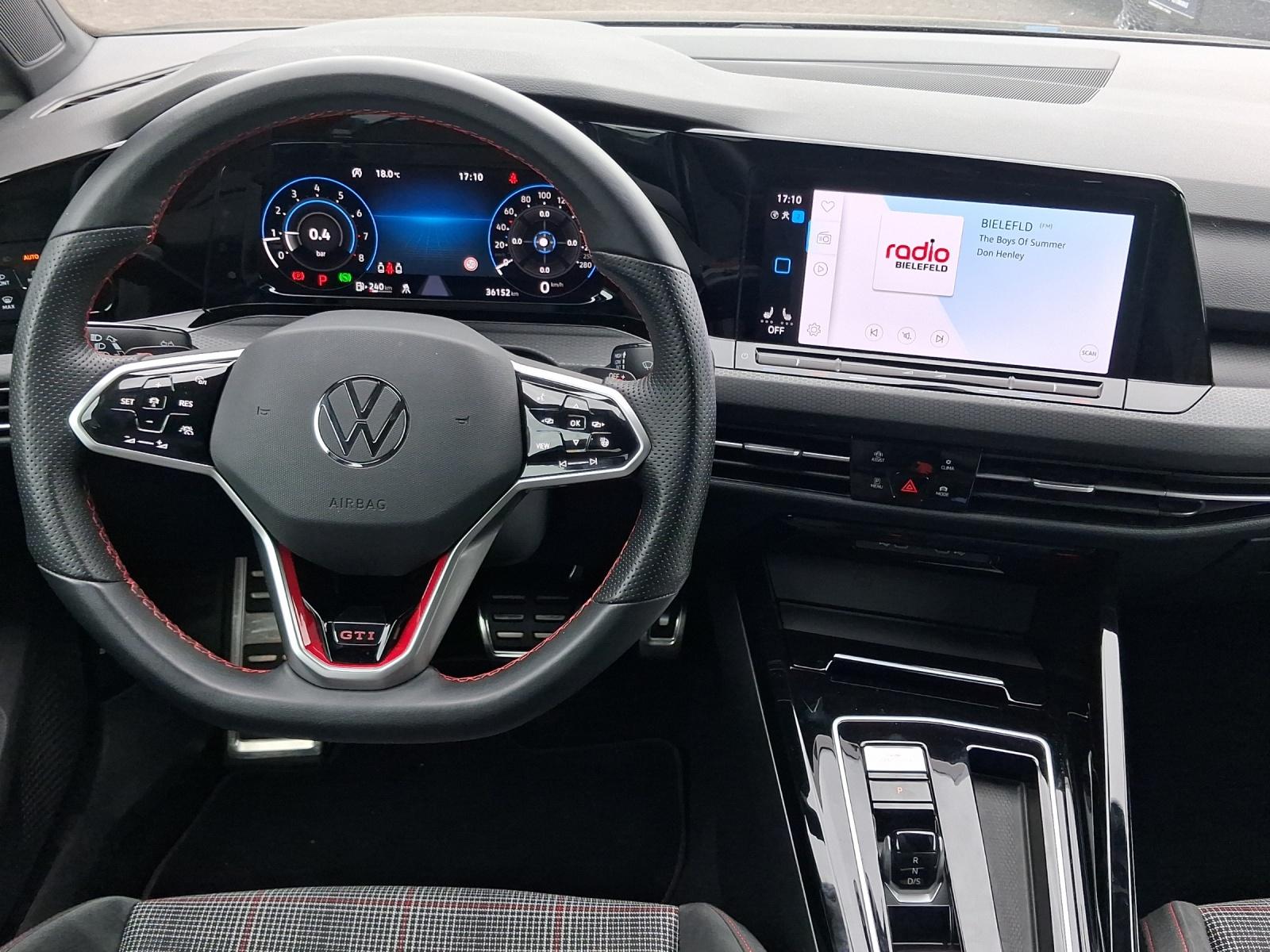 Volkswagen Golf VIII 2.0 l TSI DSG GTI AHK Rfk Navi IQ Ligh, миниатюра 14