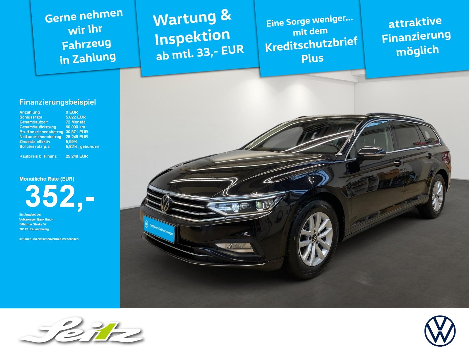Volkswagen Passat Variant 2.0 TDI Business *AHK*HEAD-UP*MAT