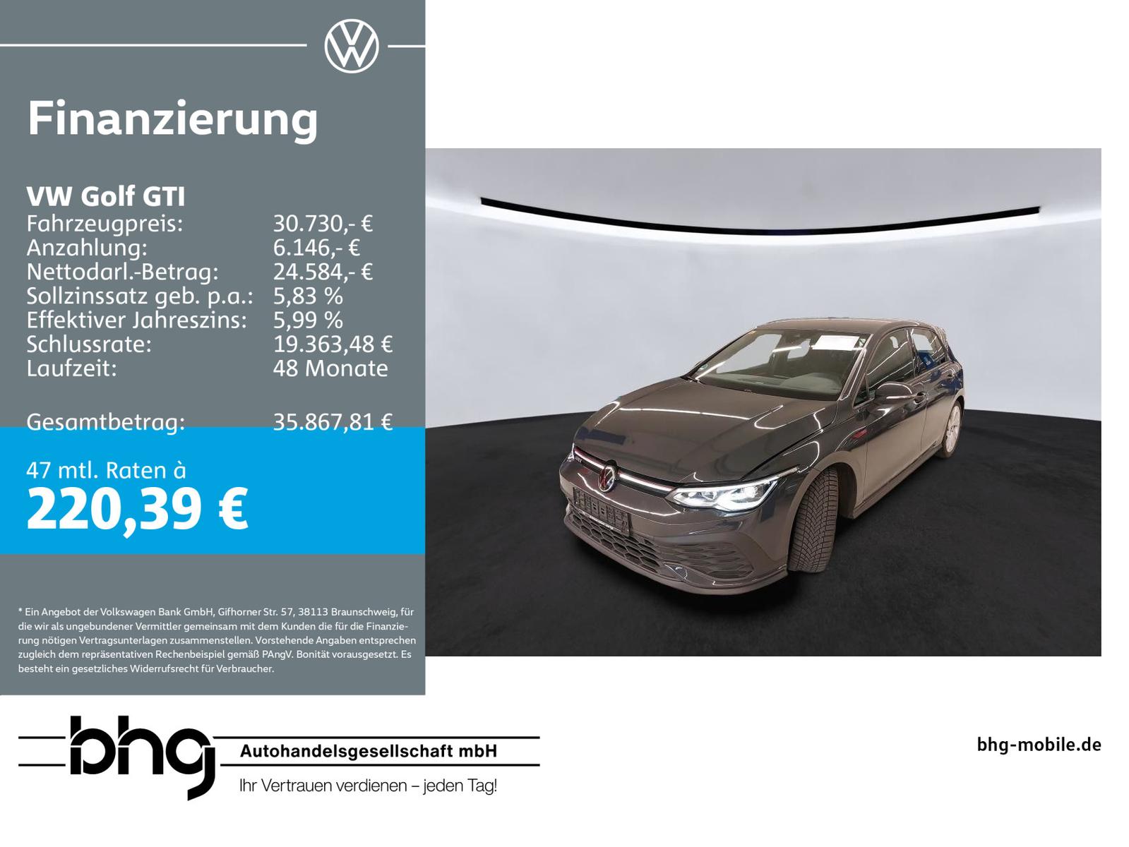 Volkswagen Golf GTI 2.0 TSI DSG CLUBSPORT #ACC #PDC #TRAVEL