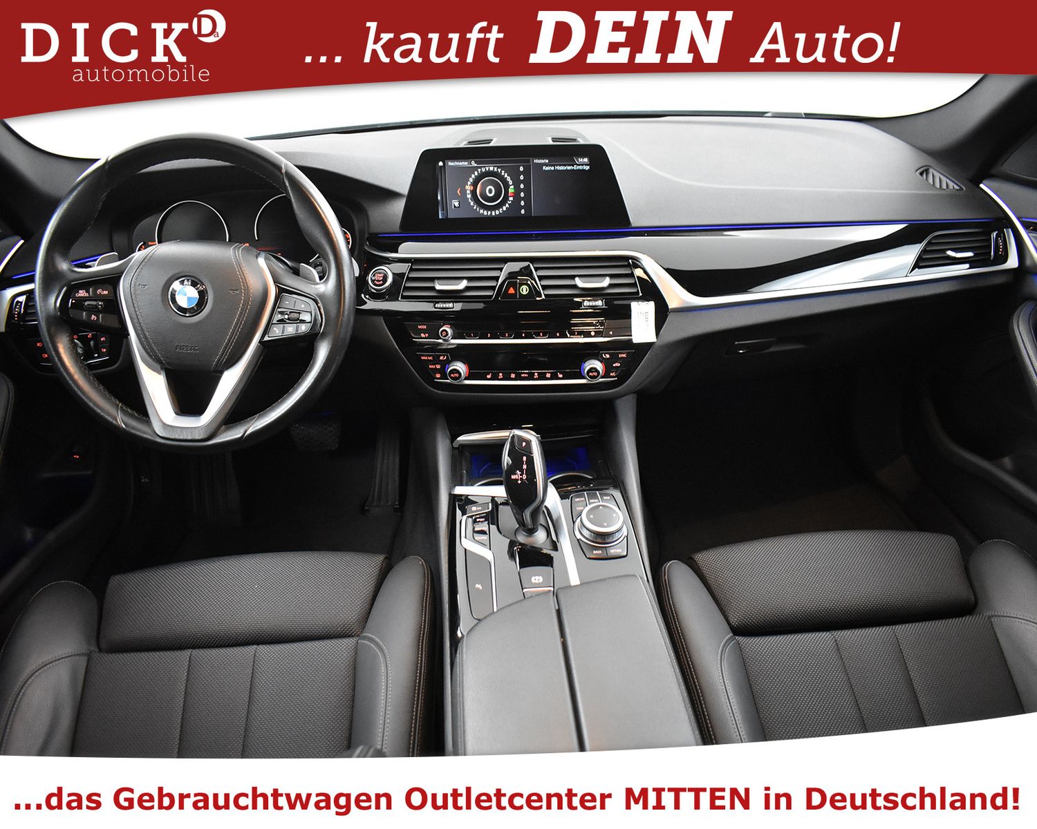 BMW 520d Sport Aut. Sport Line SHADOW+NAVI+KAM+LED+M - Image 8